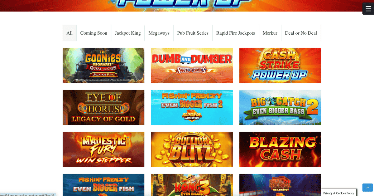 Blueprint Gaming Slots