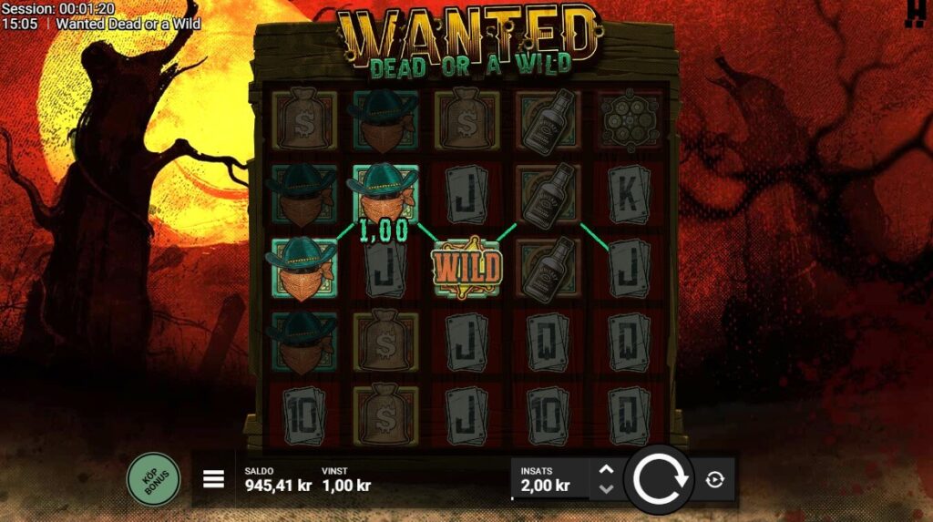 Wanted Dead or a Wild game