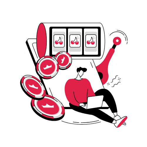 Bestcasino Games Slots Illustration