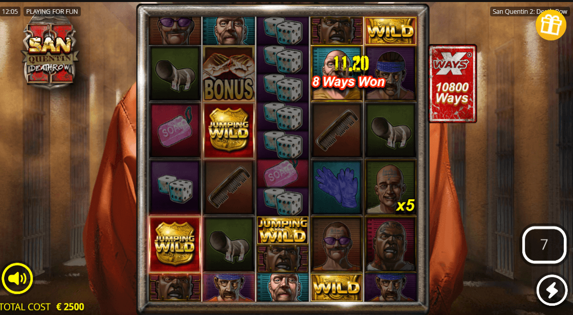 San Quentin 2 green mile spins
