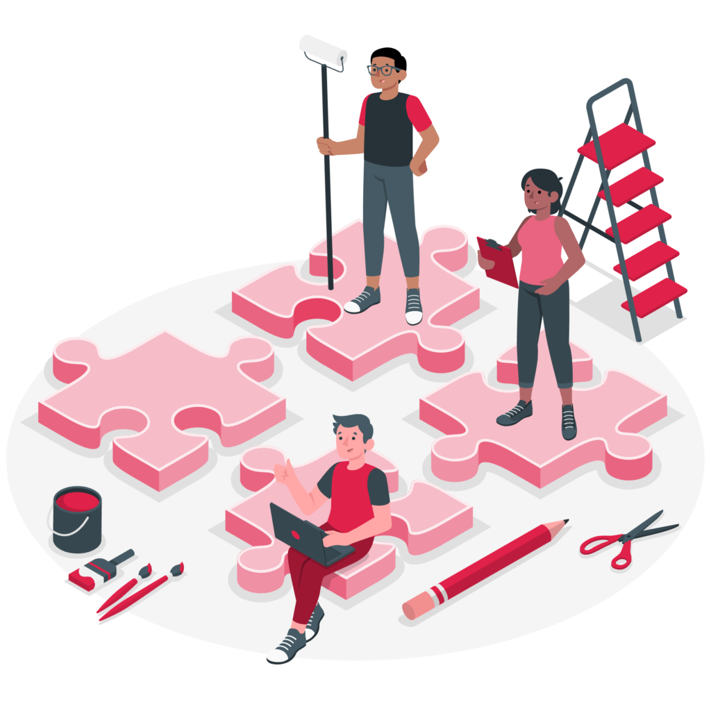 game developer illustration