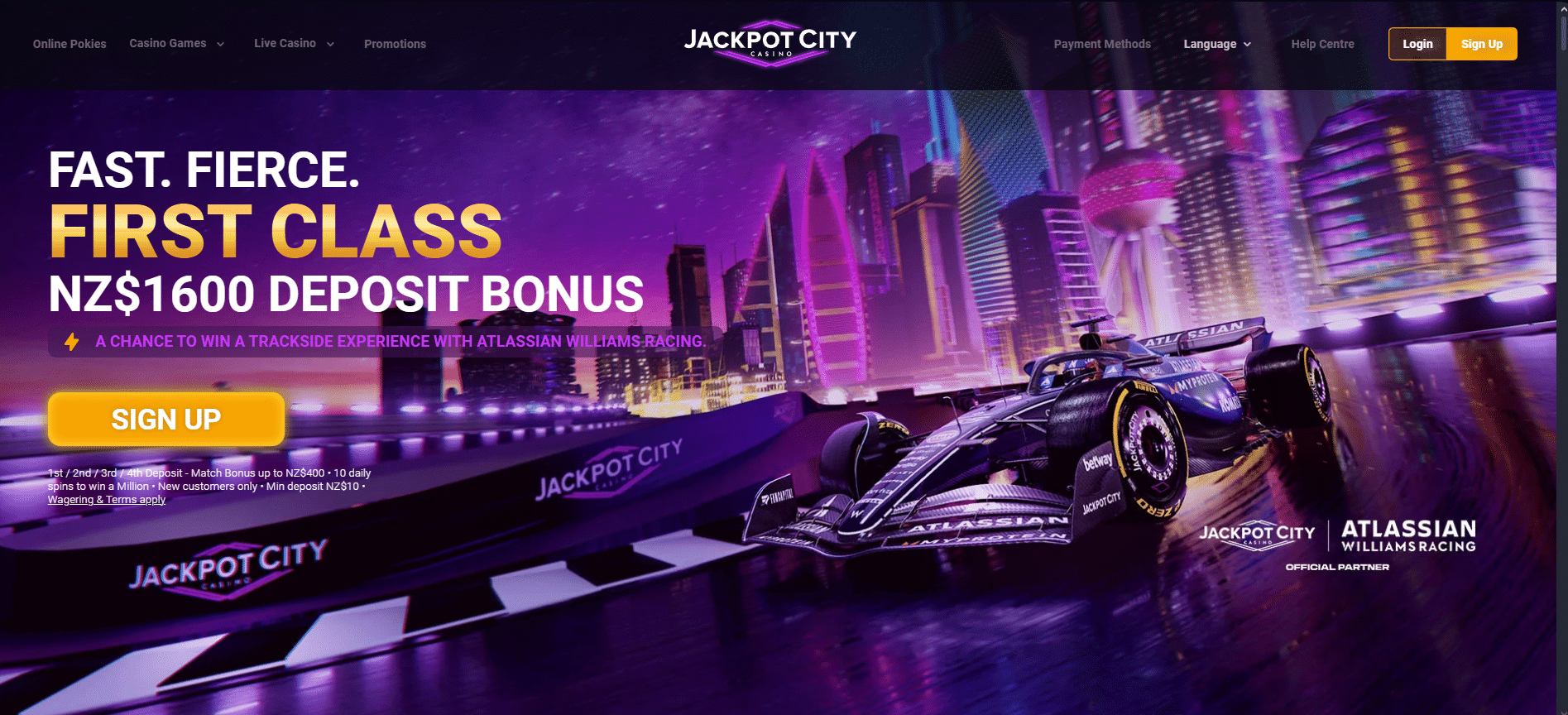 jackpot city homepage
