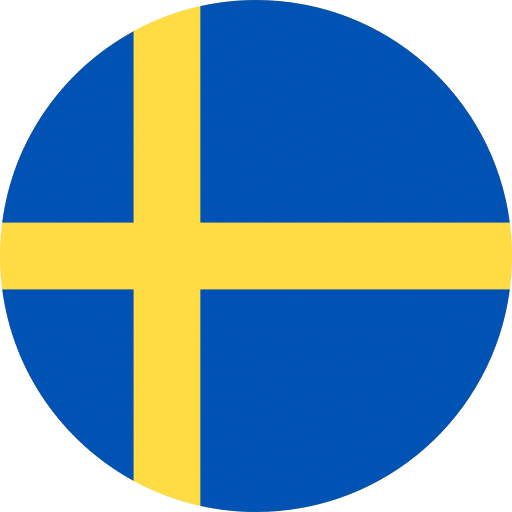 sweden casino flag