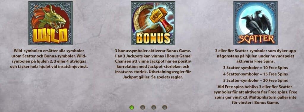 Hall of Gods Symbolerna