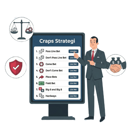 En introduktion till Craps strategier