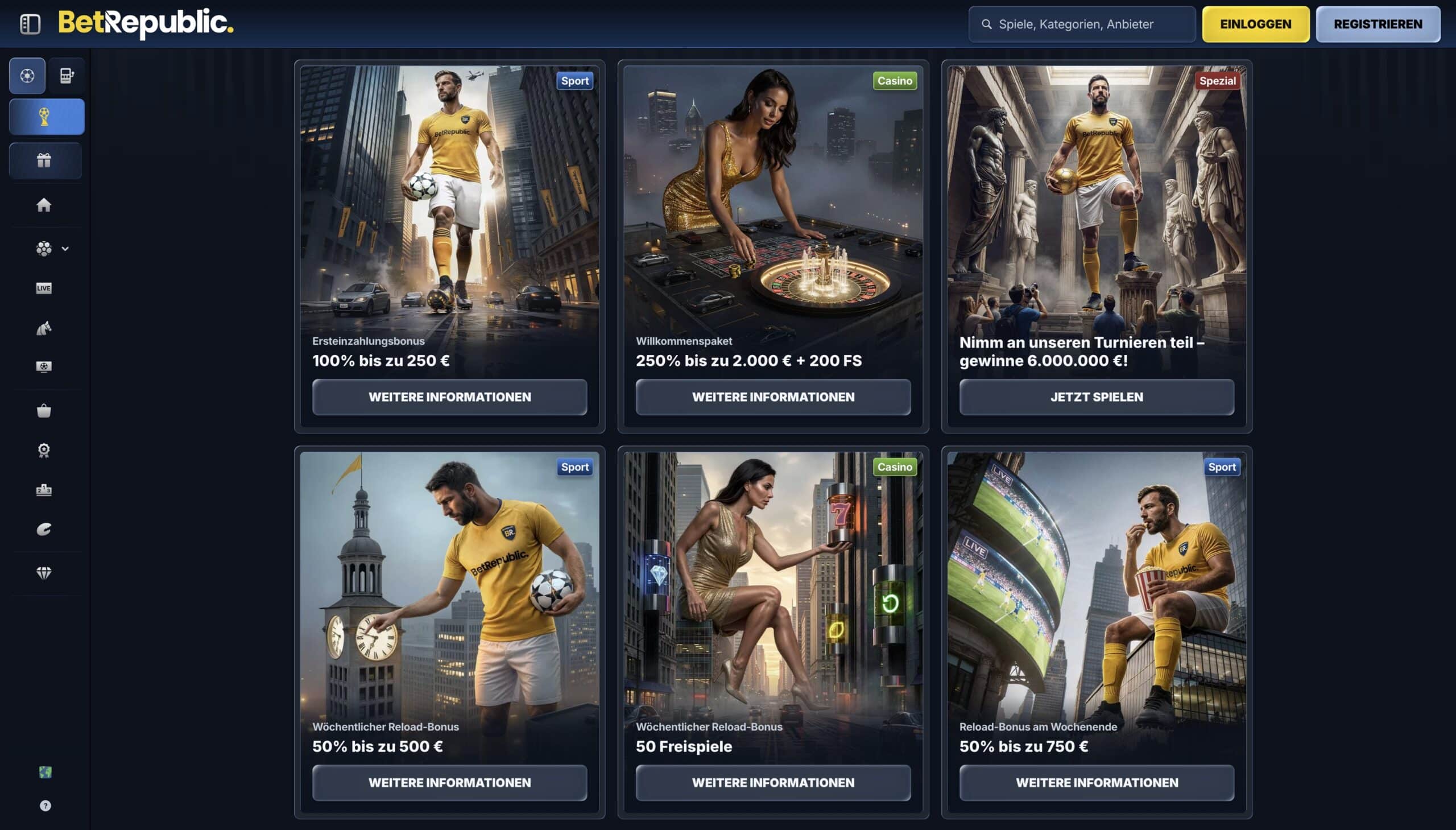 Bet Republic-Bonus
