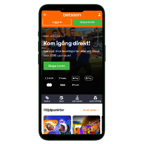 Betsson mobil
