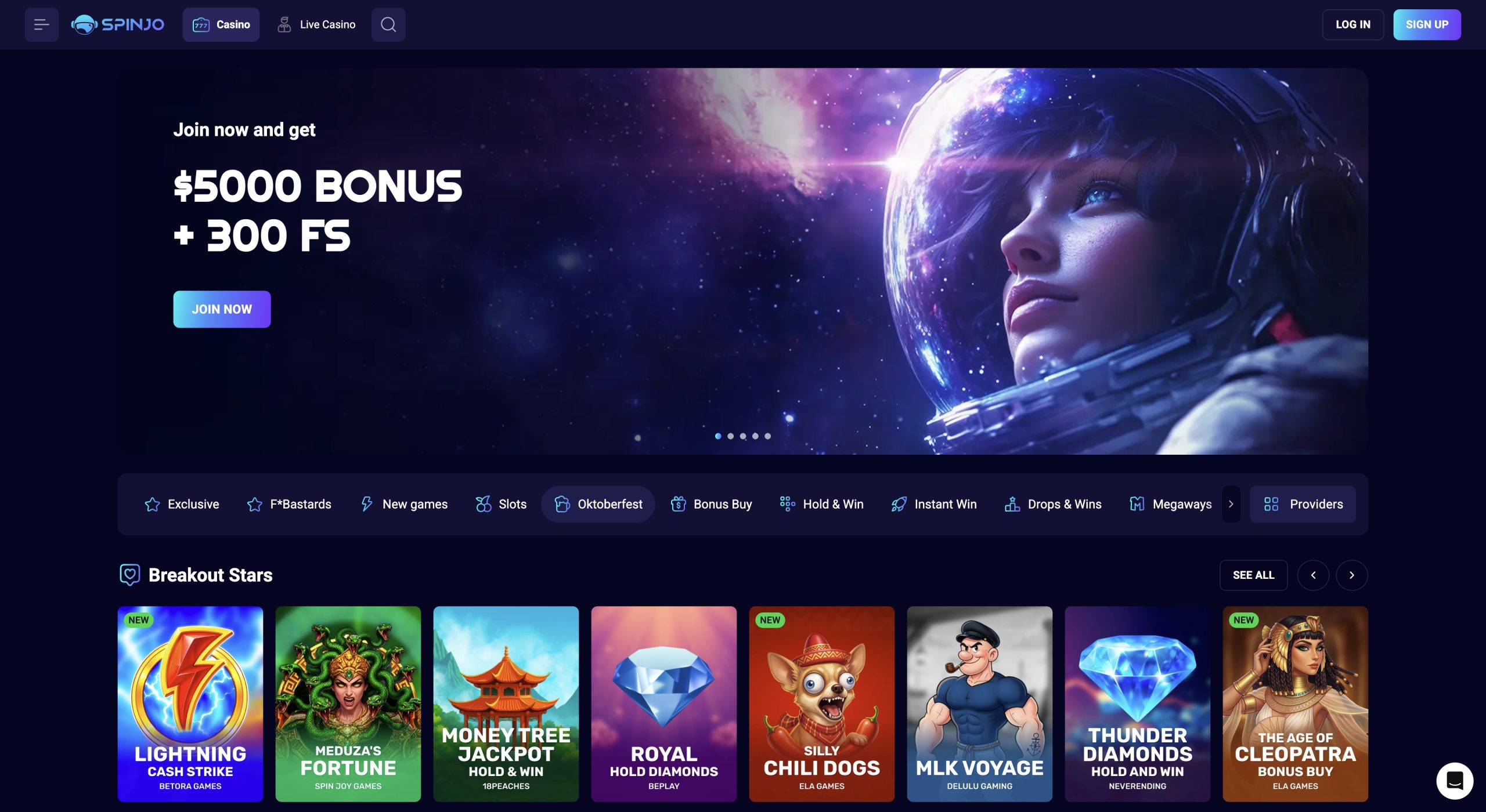 Spinjo Casino Review