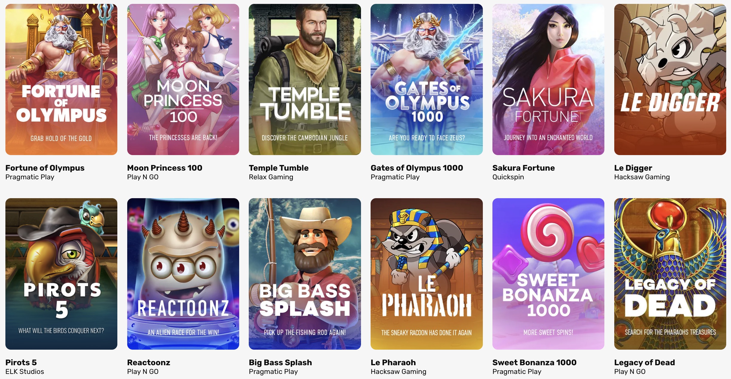 Ultra Casino slots